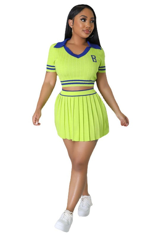 WOMEN FASHION SPORT TENNIS SKIRT