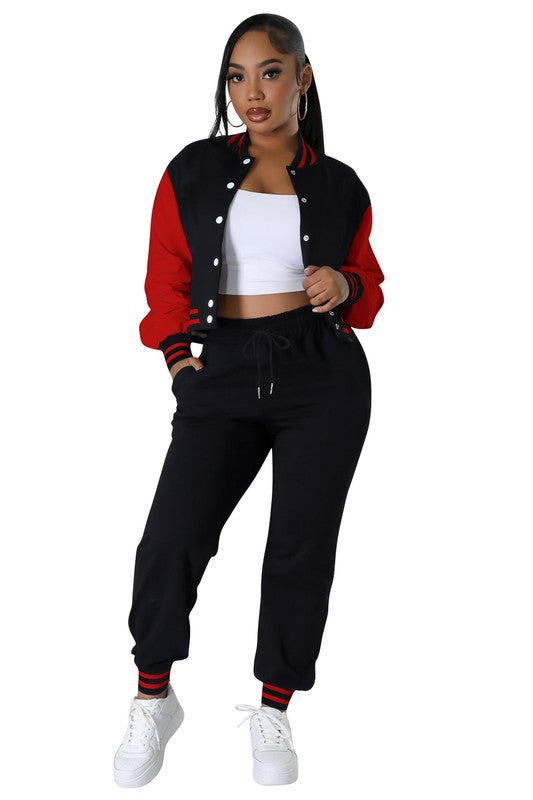 WOMEN FASHION TWO PIECE PANT SET