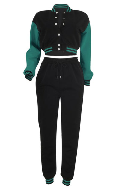 Shopping Fit Fashion Two Piece Pant Set