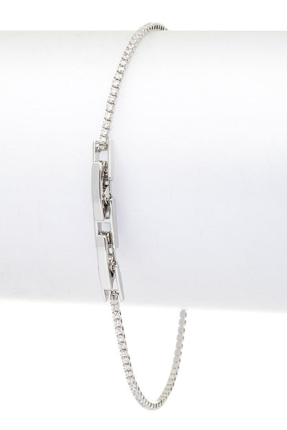 Super Dainty CZ Tennis Bracelet