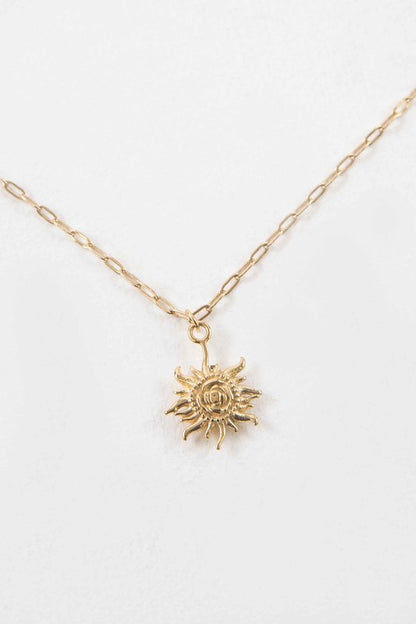 Helio Charm Necklace