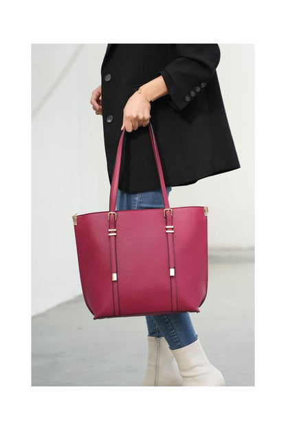 Emery Tote Bag with Wallet