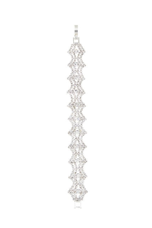 Diamond Shape Rhinestone Bracelet