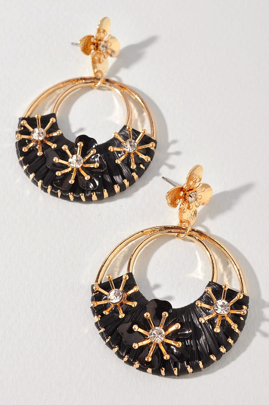 Flower Drop Earrings